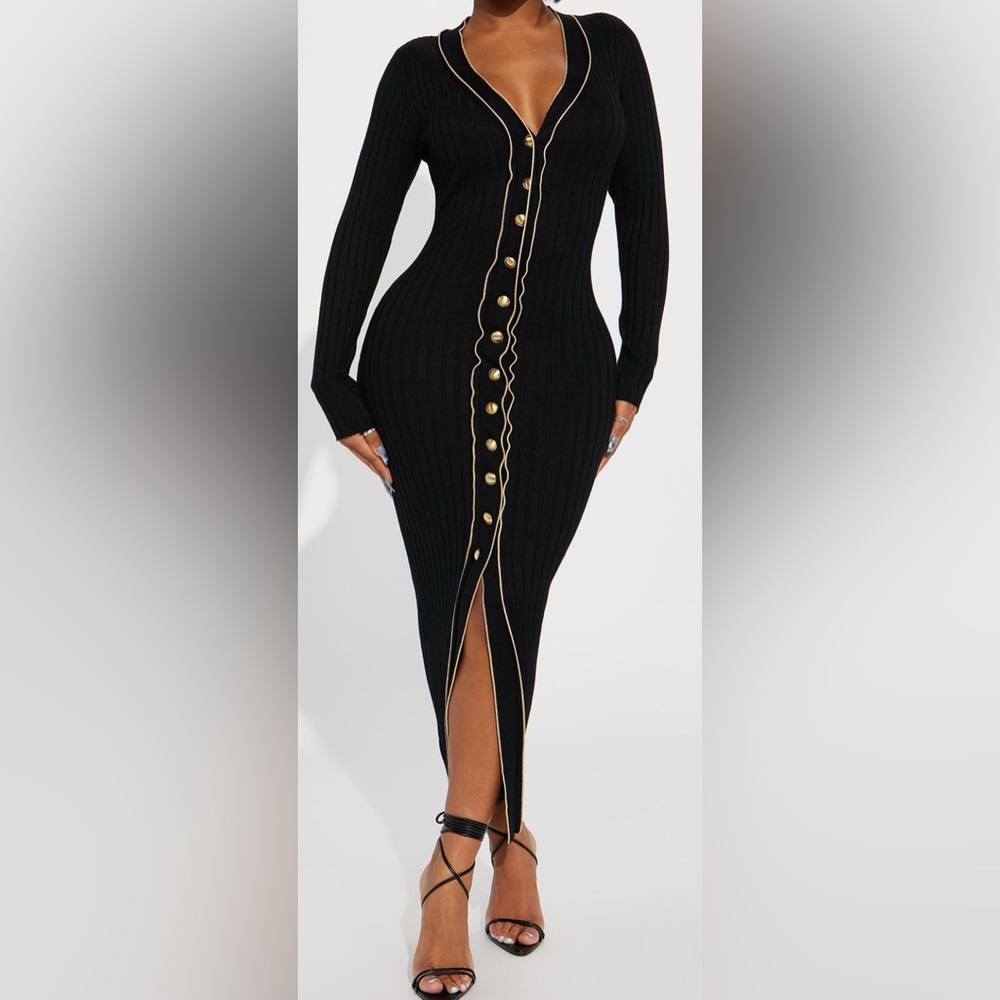 FASHION NOVA Stephanie Sweater Maxi Dress